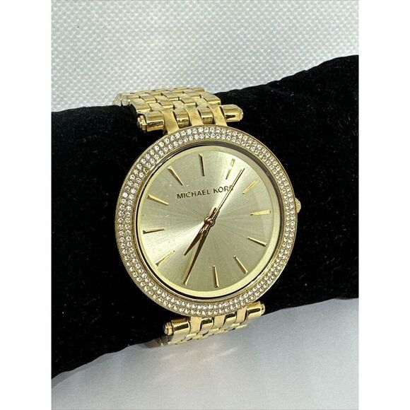 Michael Kors Darci MK3191 Women\'s Gold Stainless Steel Analog Dial Watch NUL11 main image 6